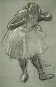 Dancer Bending Forward